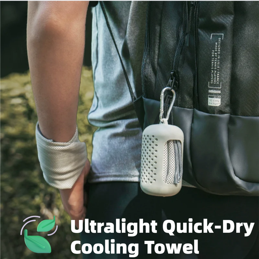 Cooling sports towel – lightweight, quick-drying for outdoor activities