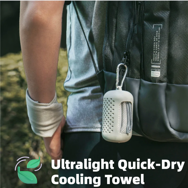 Cooling sports towel – lightweight, quick-drying for outdoor activities