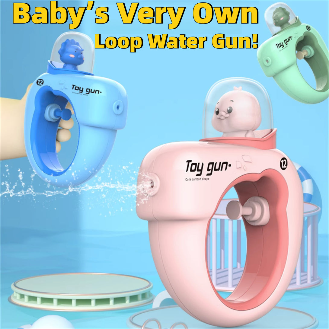 Baby's Exclusive Loop Water Gun – Cute Toddler Summer Toy